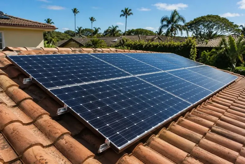 Installation de panneaux solaires à Saint-Malon-sur-Mel
